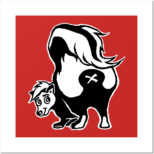 Skunk Wall Art by NewSignCreation